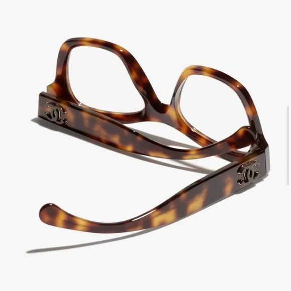 CHANEL Butterfly Eyeglasses - Tortoise Color - Picture 7 of 7